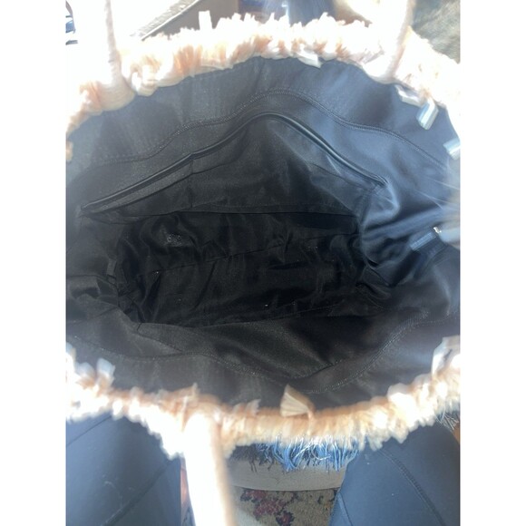 Stella & Dot Shake Your Palm Straw Shoulder Bag Tote Travel Vacation Beach - Picture 6 of 7